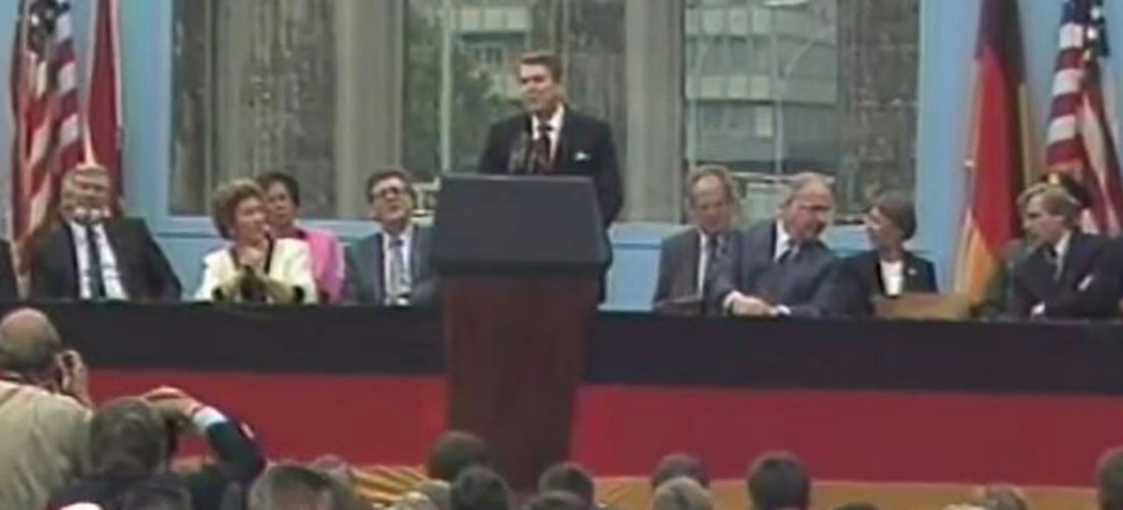 "Berlin Wall" Speech - President Reagan's Address at the Brandenburg Gate - 6/12/87