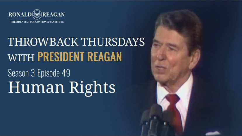 Celebrating President Reagan's Legacy: His Inspiring Words on Human Rights