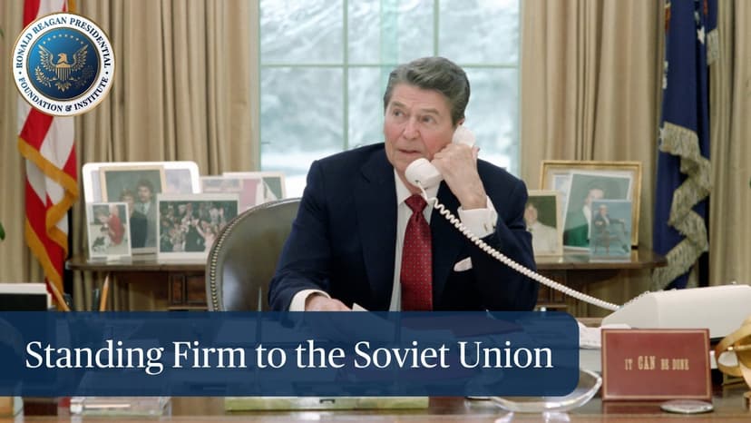 Ronald Reagan’s Chief Negotiator Shares How He Stood Firm Against the Soviets