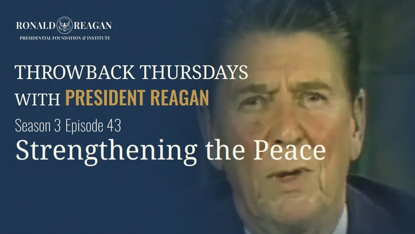 Throwback Thursday (Season 3) Ep 43 – Strengthening the Peace