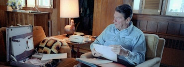 Ronald Reagan's white house diaries for the day of 02-14-1981