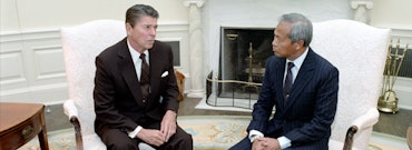 Ronald Reagan's white house diaries for the day of 10-06-1981