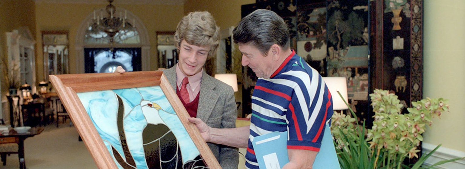 President Reagan's White House Diaries - 02-15-1982 Ronald Reagan's white house diaries for the day of 02-15-1982