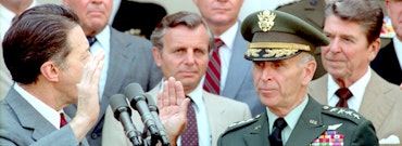 Ronald Reagan's white house diaries for the day of 06-21-1982