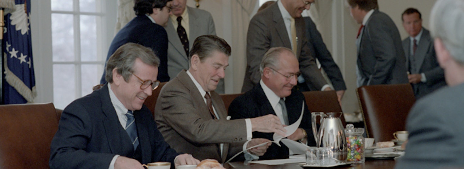 President Reagan's White House Diaries - 02-15-1983 Ronald Reagan's white house diaries for the day of 02-15-1983