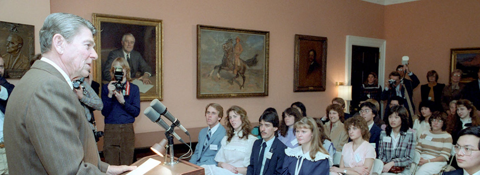 President Reagan's White House Diaries - 03-07-1983 Ronald Reagan's white house diaries for the day of 03-07-1983