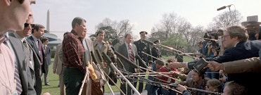 Ronald Reagan's white house diaries for the day of 04-10-1983