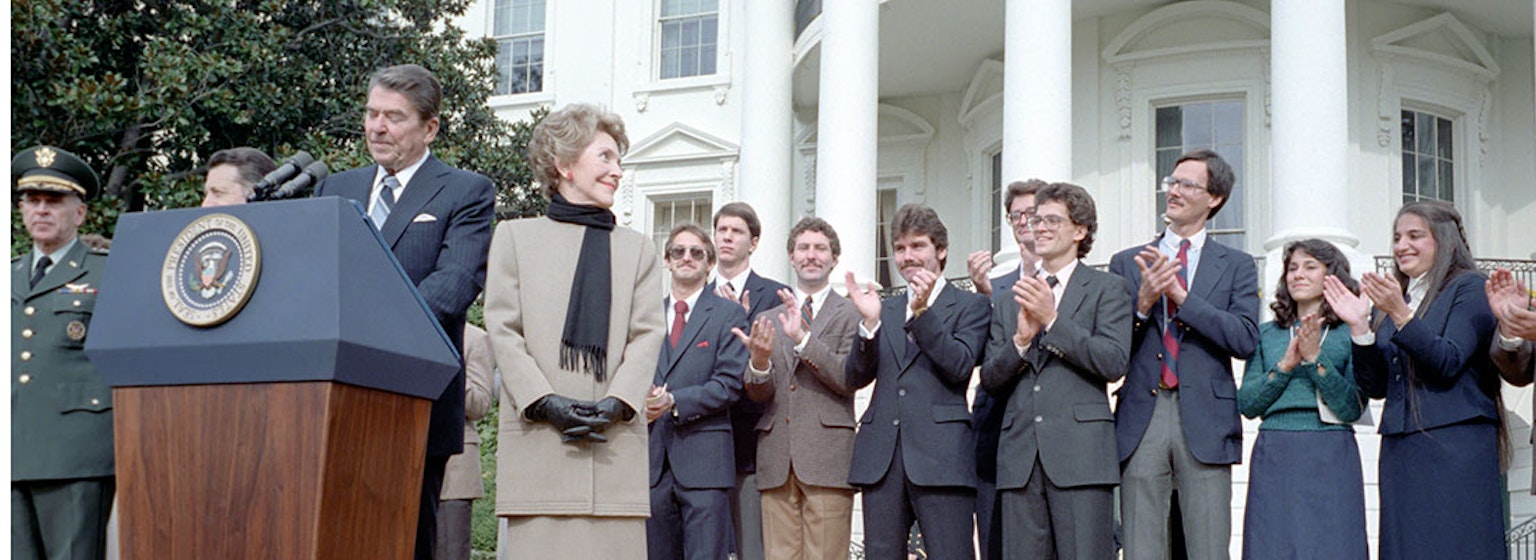 President Reagan's White House Diaries - 11-07-1983 Ronald Reagan's white house diaries for the day of 11-07-1983