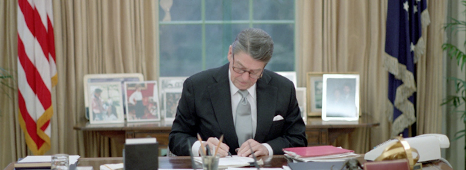 President Reagan's White House Diaries - 02-23-1984 Ronald Reagan's white house diaries for the day of 02-23-1984
