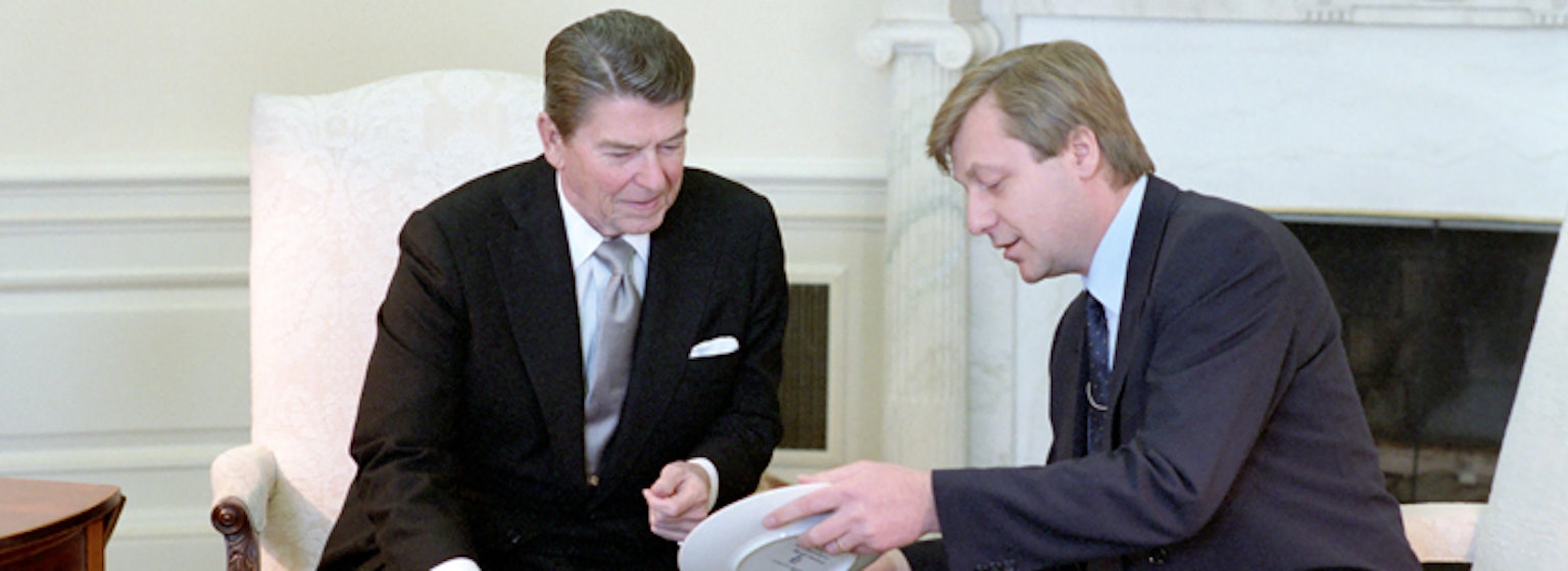 President Reagan's White House Diaries - 04-09-1984 Ronald Reagan's white house diaries for the day of 04-09-1984