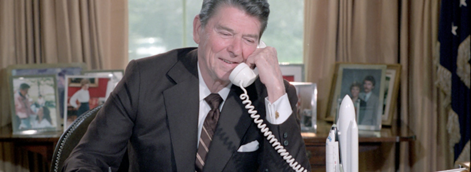 President Reagan's White House Diaries - 04-10-1984 Ronald Reagan's white house diaries for the day of 04-10-1984