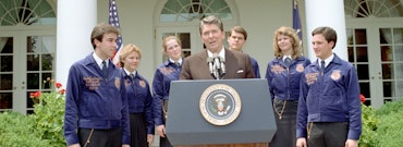 Ronald Reagan's white house diaries for the day of 07-24-1984