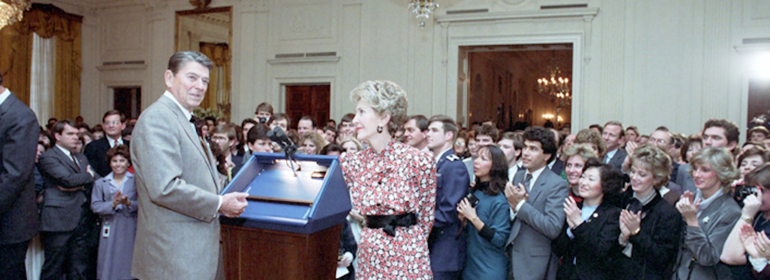 President Reagan's White House Diaries - 01-22-1985 Ronald Reagan's white house diaries for the day of 01-22-1985