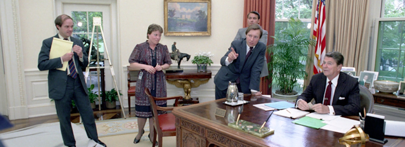 President Reagan's White House Diaries - 04-24-1985 Ronald Reagan's white house diaries for the day of 04-24-1985