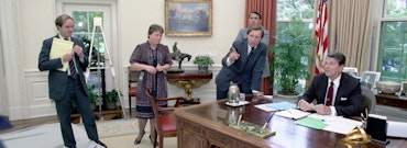 Ronald Reagan's white house diaries for the day of 04-24-1985
