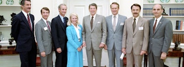 Ronald Reagan's white house diaries for the day of 06-04-1985