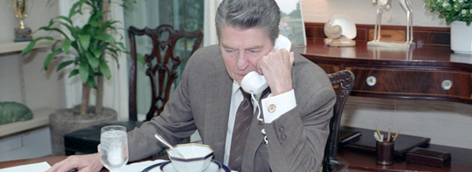 President Reagan's White House Diaries - 10-11-1985 Ronald Reagan's white house diaries for the day of 10-11-1985