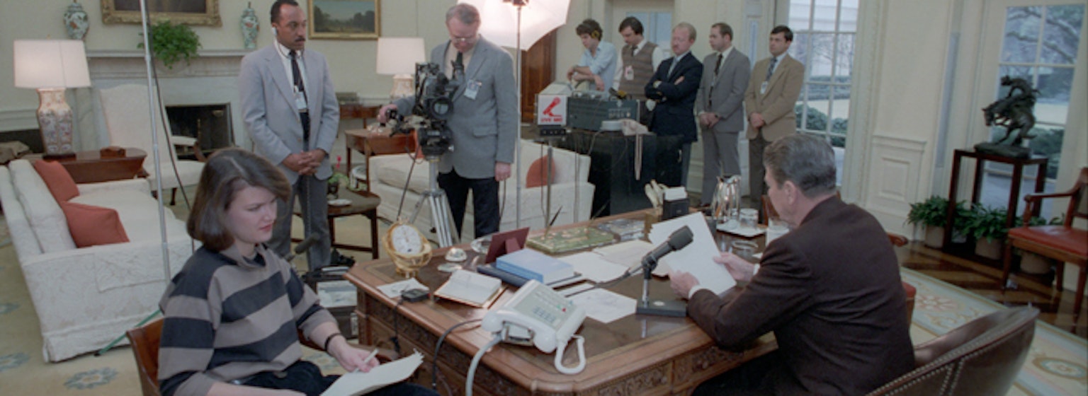 President Reagan's White House Diaries - 02-08-1986 Ronald Reagan's white house diaries for the day of 02-08-1986