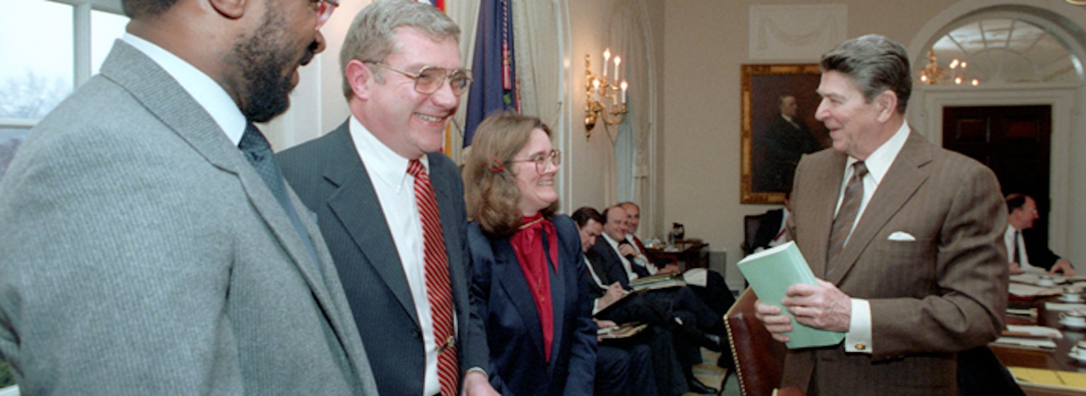 President Reagan's White House Diaries - 02-18-1986 Ronald Reagan's white house diaries for the day of 02-18-1986
