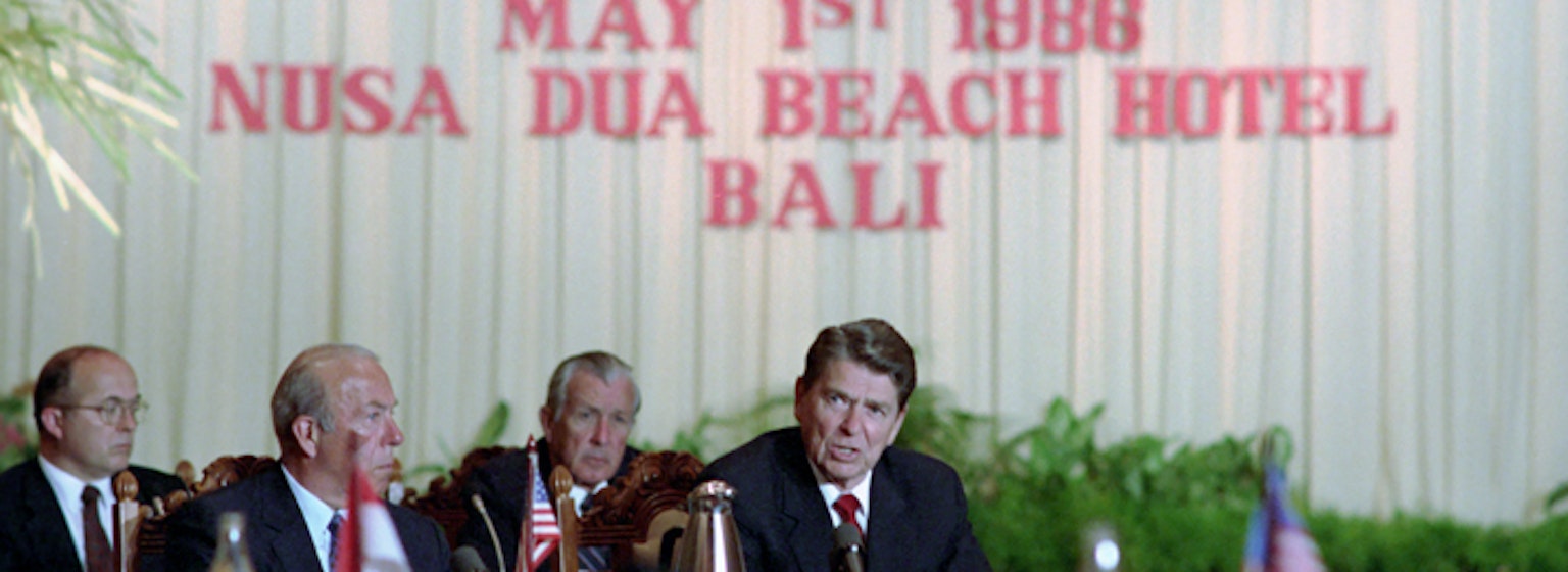 President Reagan's White House Diaries - 05-01-1986 Ronald Reagan's white house diaries for the day of 05-01-1986
