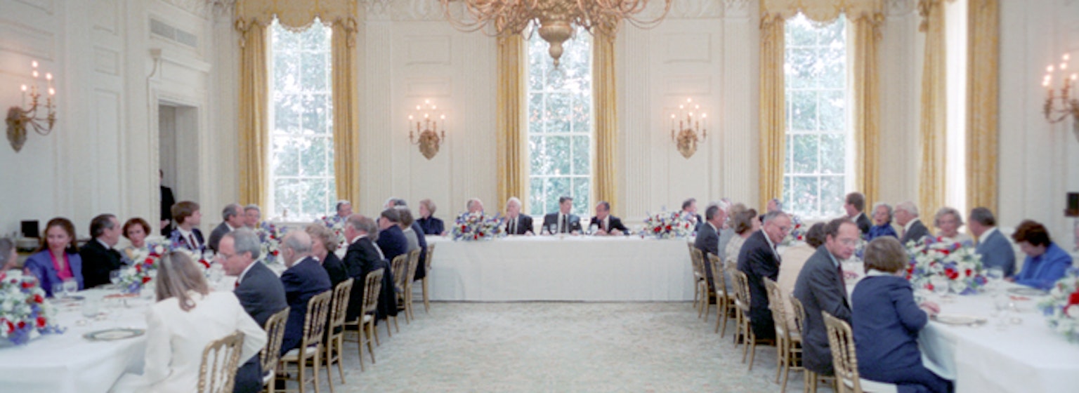 President Reagan's White House Diaries - 04-07-1987 Ronald Reagan's white house diaries for the day of 04-07-1987