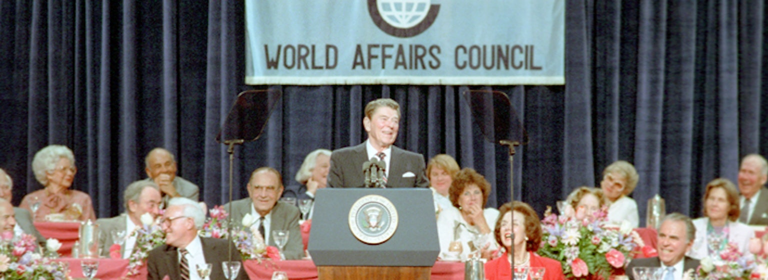 President Reagan's White House Diaries - 04-10-1987 Ronald Reagan's white house diaries for the day of 04-10-1987