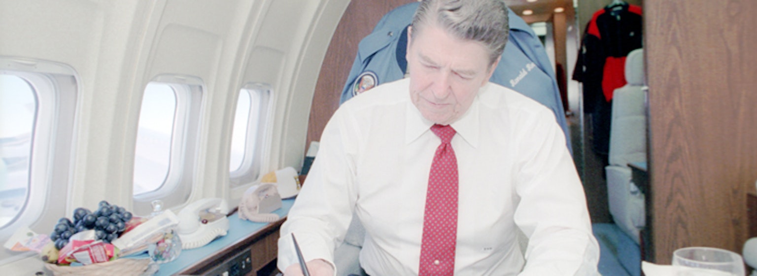 President Reagan's White House Diaries - 04-11-1987 Ronald Reagan's white house diaries for the day of 04-11-1987