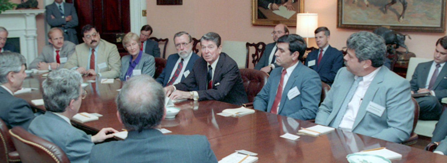 Ronald Reagan's white house diaries for the day of 05-16-1988