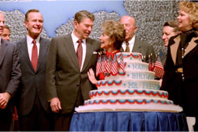 President Reagan birthday celebration