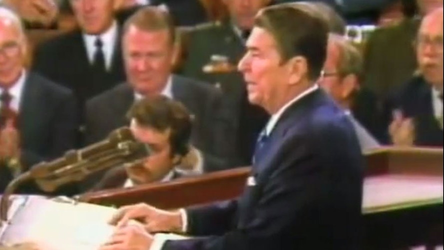 Quote - The answer to a government that's too big is to… Ronald Reagan's quote The answer to a government that's too big is to…