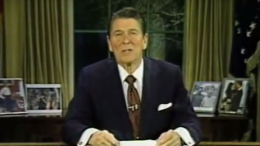 Quote - The defense policy of the United States is based… Ronald Reagan's quote The defense policy of the United States is based…