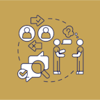 Illustration depicting misinformation Illustration depicting misinformation