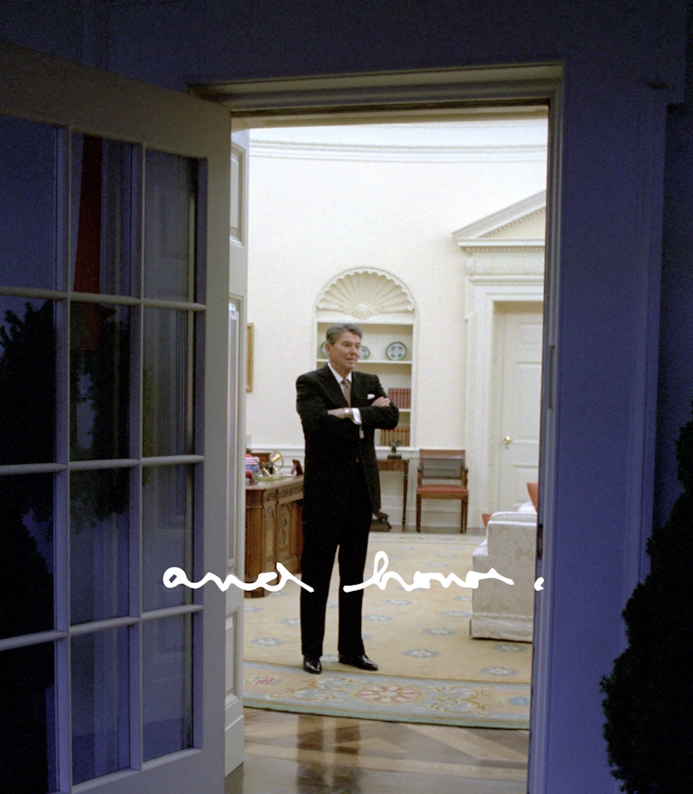 "And Honor" "And Honor" - Reagan in the Oval Office