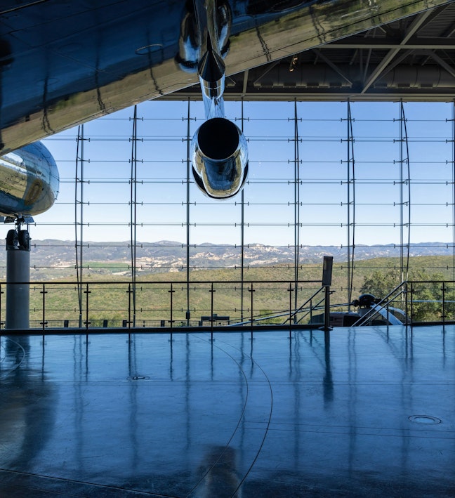 View of Simi Valley from the Air Force One Exhibit View of Simi Valley from the Air Force One Exhibit