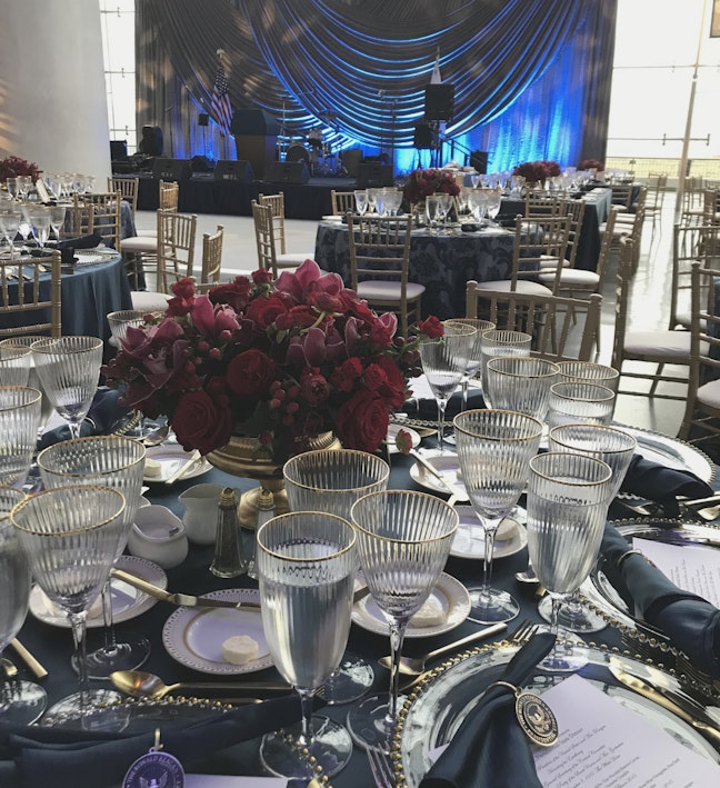 West Wing Table Setup West Wing Table Setup