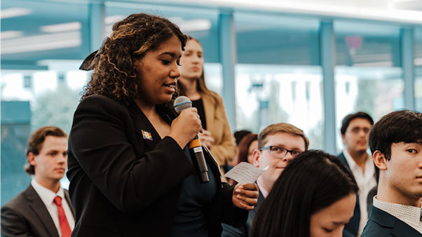 American Opportunity Bootcamp Student Speaking American Opportunity Bootcamp Student Speaking