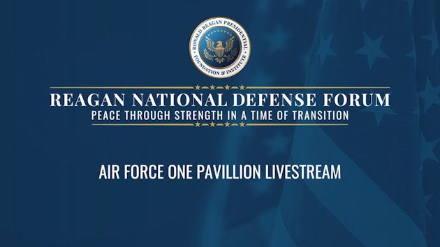 Reagan National Defense Forum 2024 - Air Force One Pavilion Live Stream Thumbnail: Reagan National Defense Forum 2024 - Air Force One Pavilion Live Stream