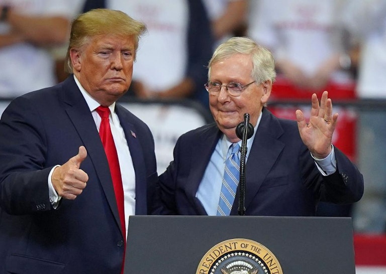 President Trump and Senator McConnell President Trump and Senator McConnell