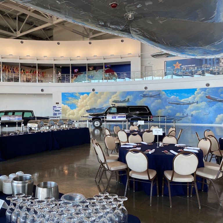 Air Force One BBQ buffet