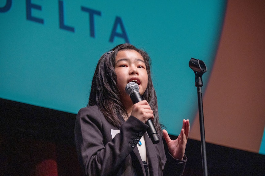 Student Participating at the National Civics Bee