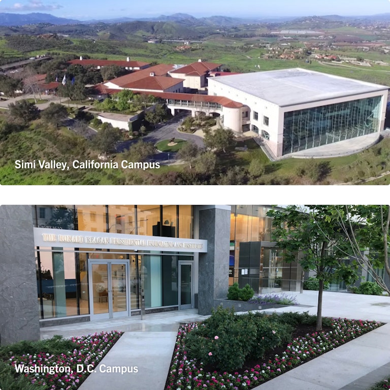 Images of the Simi Valley and Washington D.C Campus