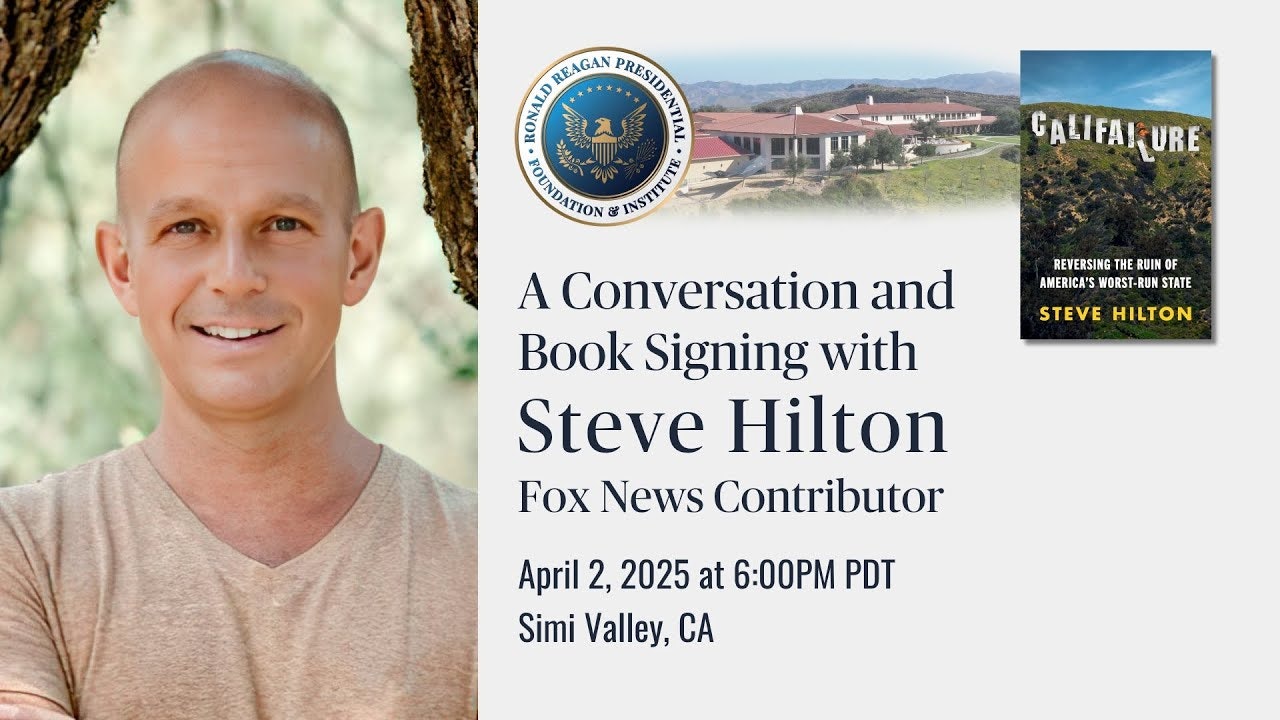 A Conversation and Book Signing with Steve Hilton