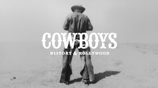 Cowboys Thumbnail A lone cowboy stands looking at the horizon