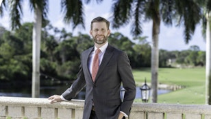 Eric Trump. Photo credit: Courtney Reed. Eric Trump. Photo credit: Courtney Reed