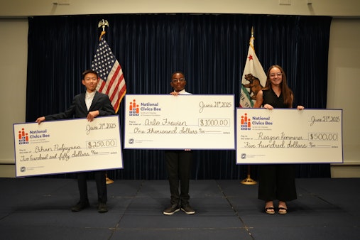 Civics Bee Winners
