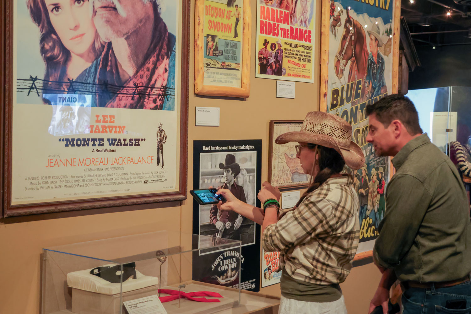 The Lone Ranger’s original mask and neck scarf