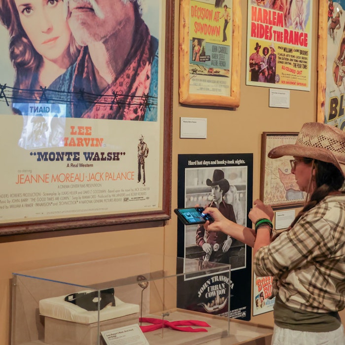 The Lone Ranger’s original mask and neck scarf