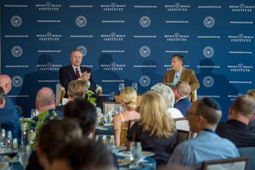 Governor Dunleavy speaks at RISG