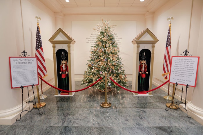 Gold Star Family Memorial Tree honors the courage, sacrifice, and enduring love of Gold Star families. Ask our front desk how you can add your loved one to the tree.