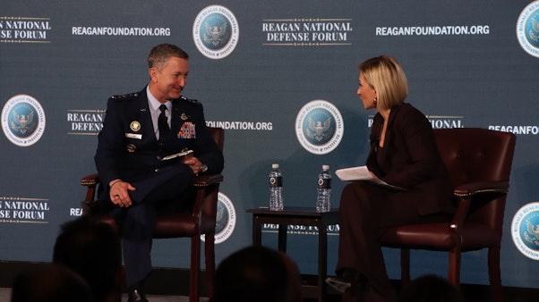 General Dan Caine at RNDF 2025 Fireside Chat with Chairman of the Joint Chiefs, General Dan Caine, and Morgan Brennan of CNBC
